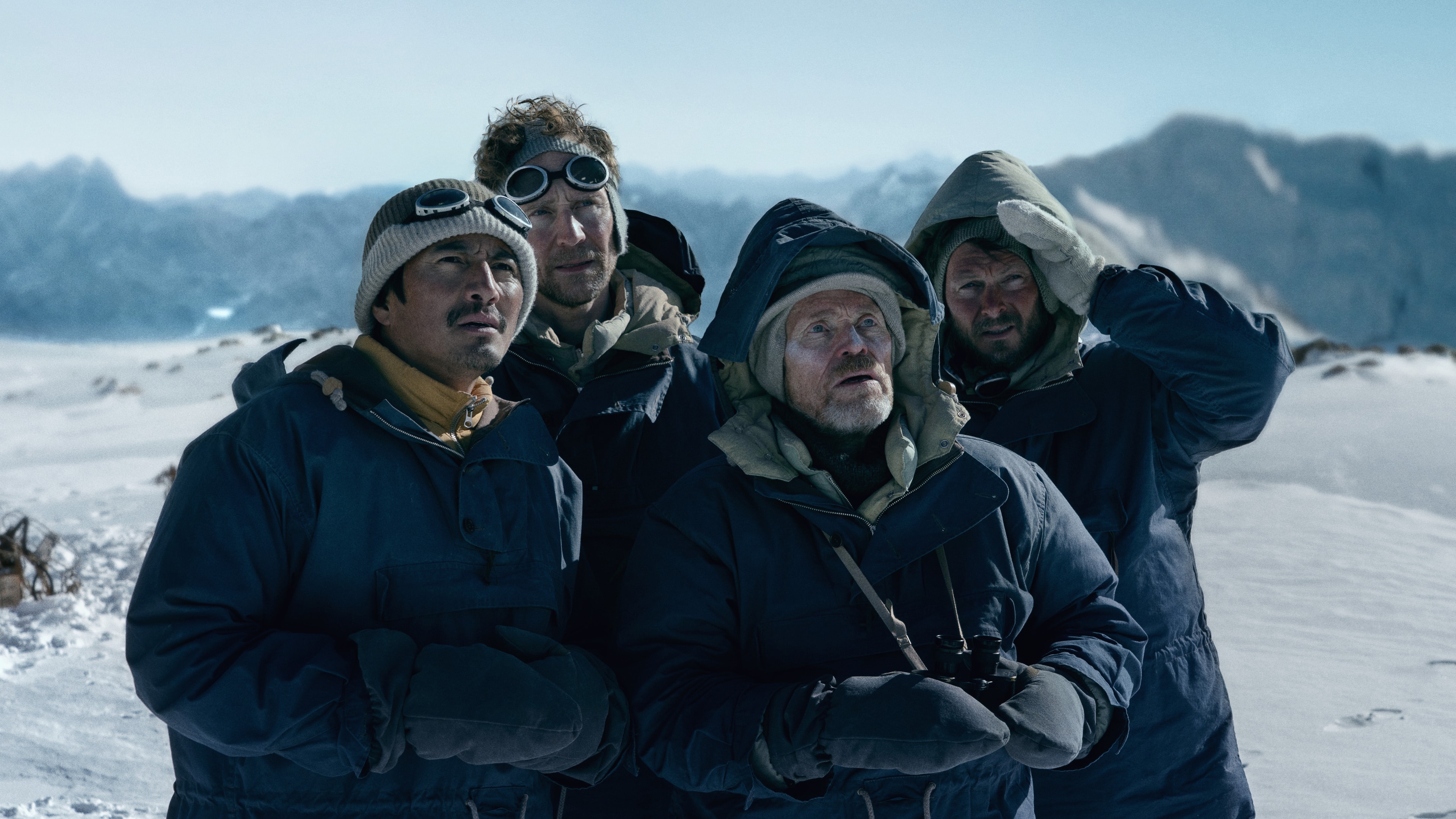 Tenzing — Genden Phuntsok, Tom Hiddleston, Willem Dafoe